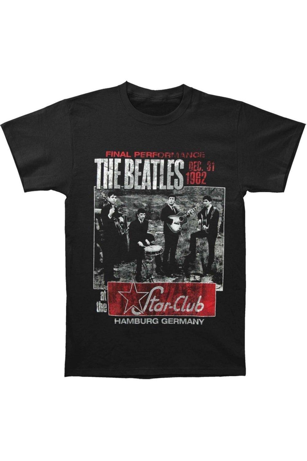 

Футболка Star Club Hamburg The Beatles, черный