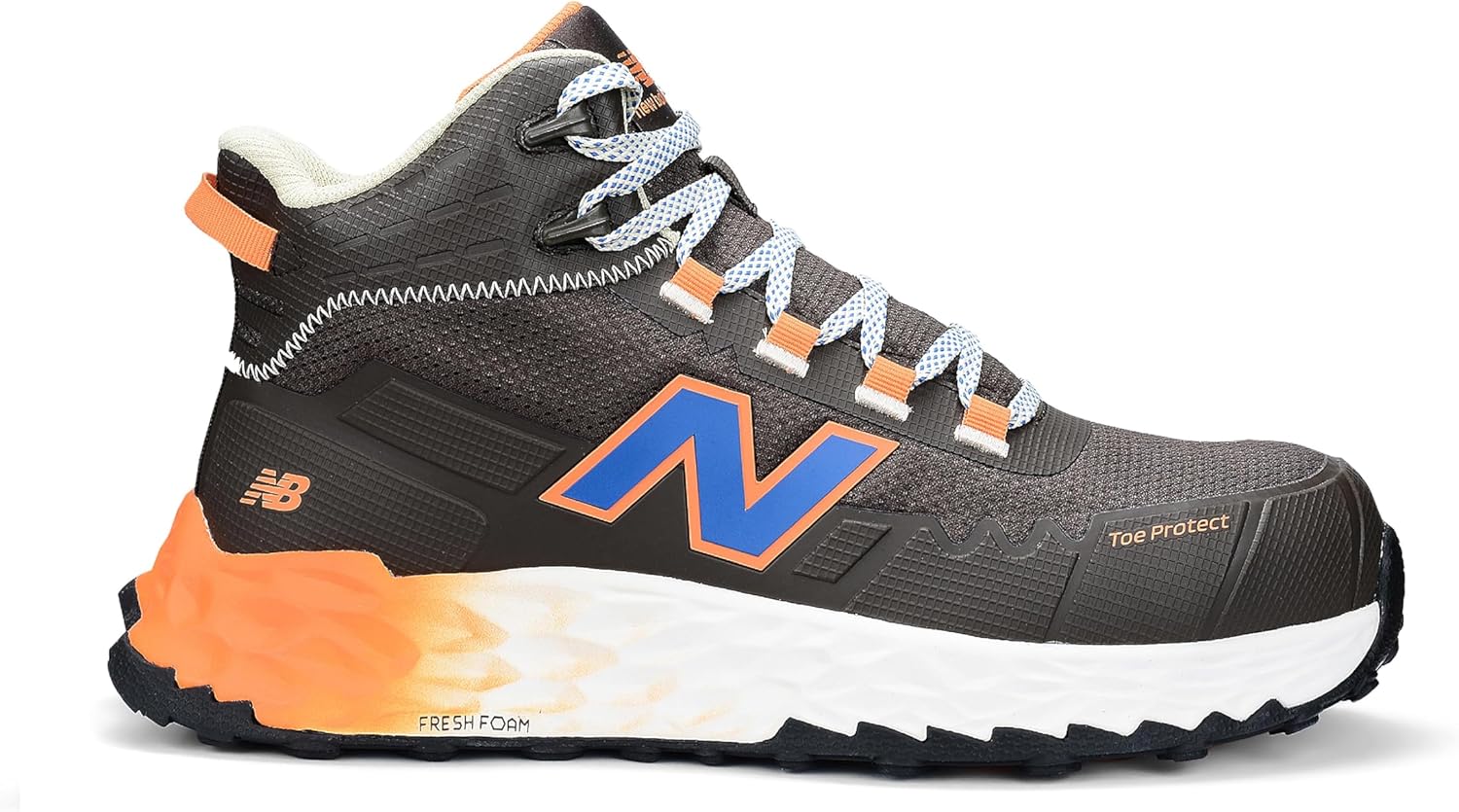 

Мужские рабочие кроссовки New Balance Composite Toe Cremorne Fresh Foam, коричневый