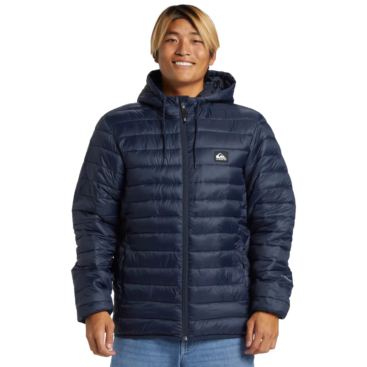 

Мужская чешуйчатая куртка Quiksilver, тёмно-синий