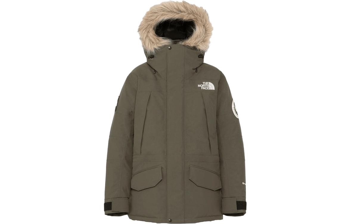 

Пуховик мужской хаки The North Face, хаки