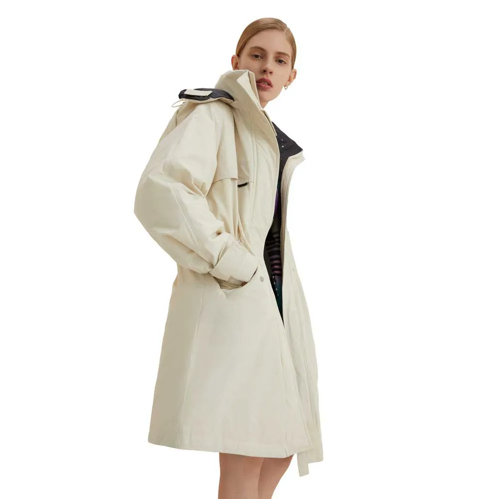 

Куртка Lily Printed Parker down, бежевый