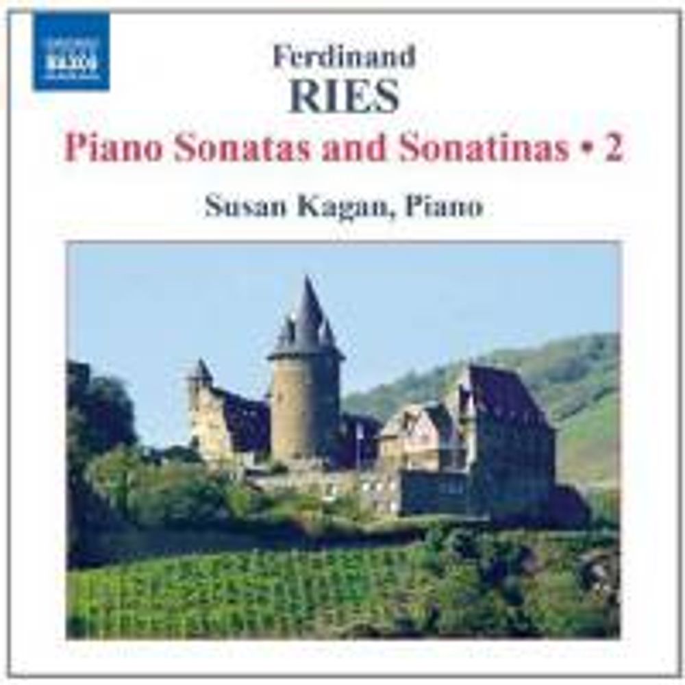 

Диск CD Ries: Piano Sonatas & Sonatinas Vol. 2 - Ferdinand Ries, Susan Kagan