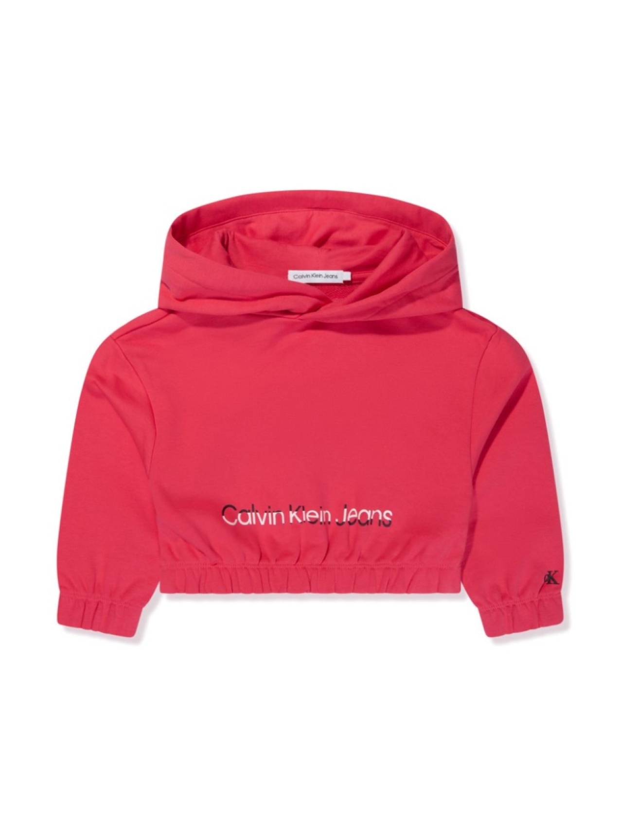 

Худи с логотипом Calvin Klein Kids, розовый