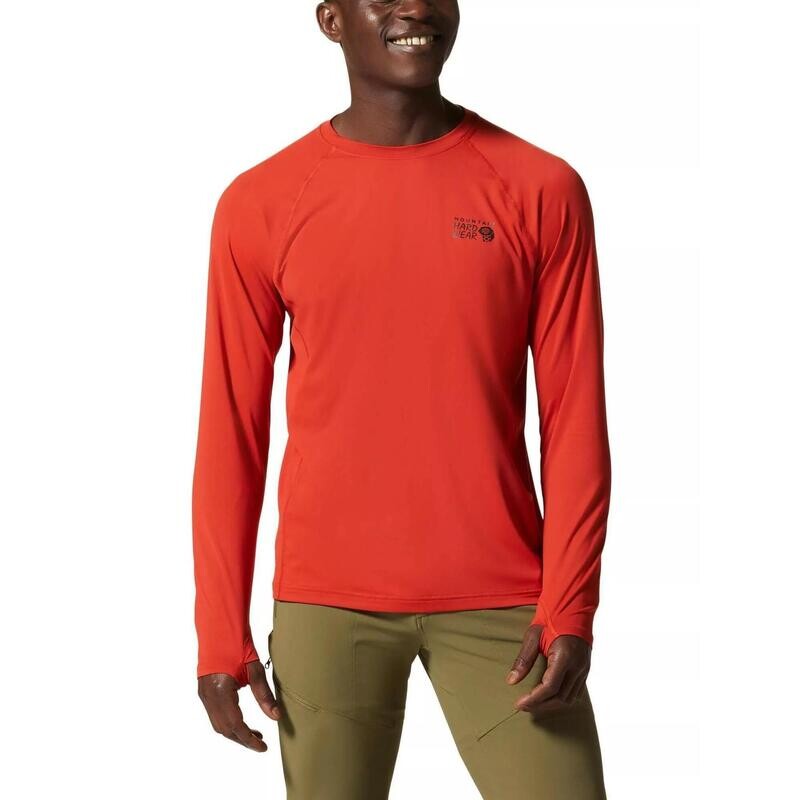 

Спортивная рубашка с длинным рукавом Crater Lake Long Sleeve Crew мужская - красная MOUNTAIN HARDWEAR, цвет rot