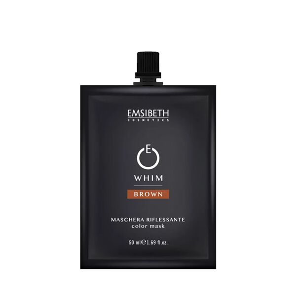 

Коричневая красящая маска whim brown, 50 мл Emsibeth Whim, цвет brown