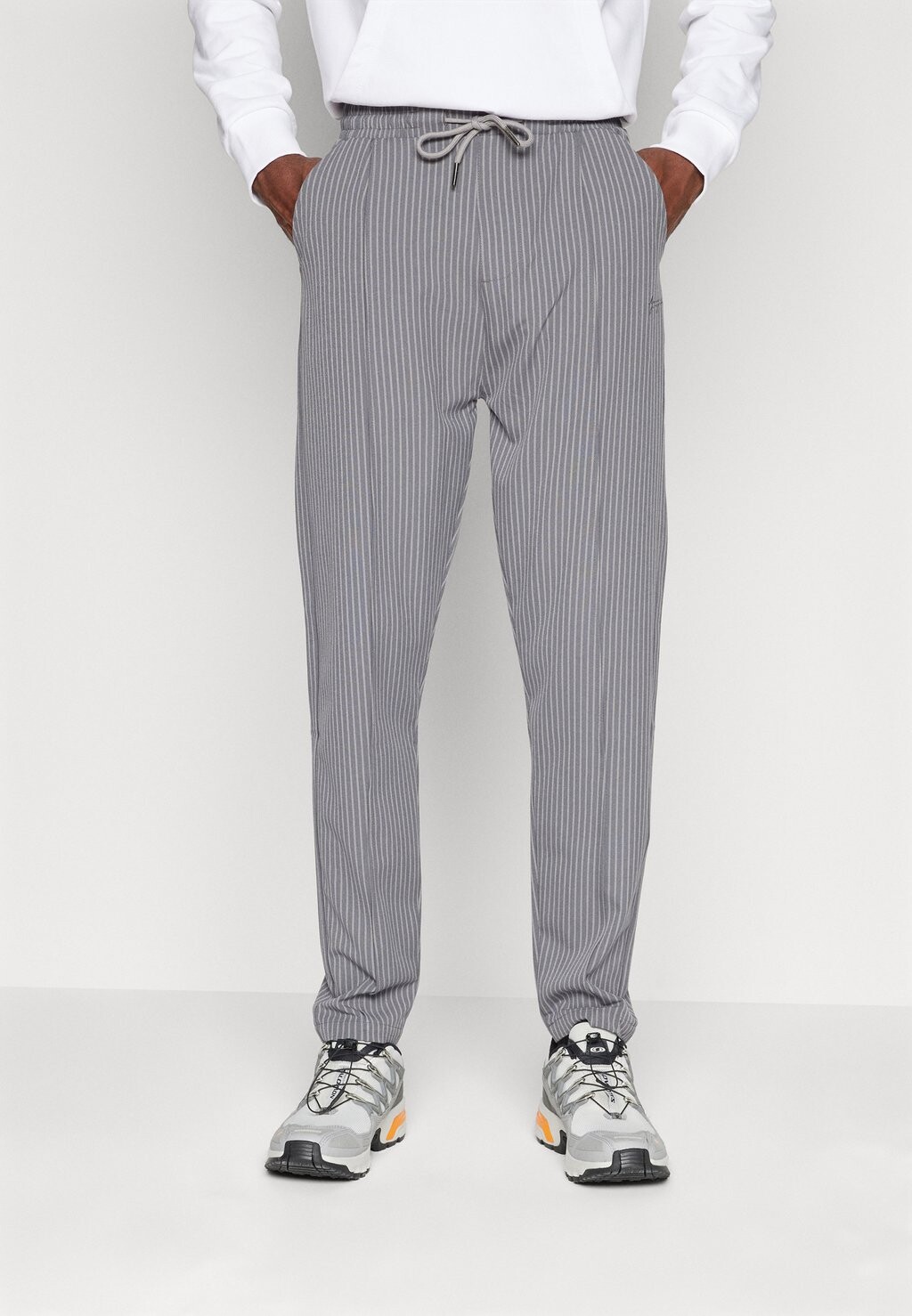 

Спортивные брюки Dppinstripe Seam Pants Denim Project, цвет grey/light grey
