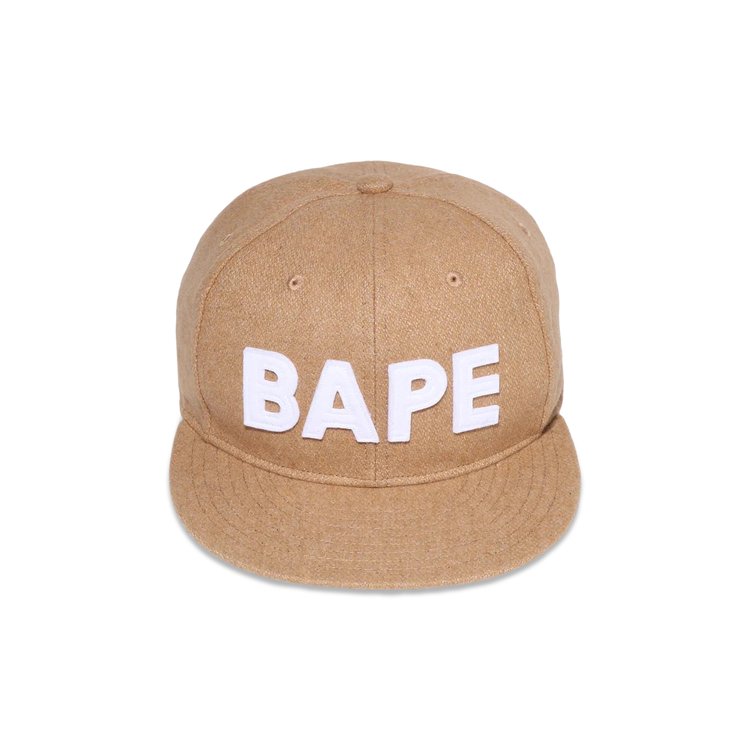 

Бейсболка BAPE Patch Snapback Cap, бежевый