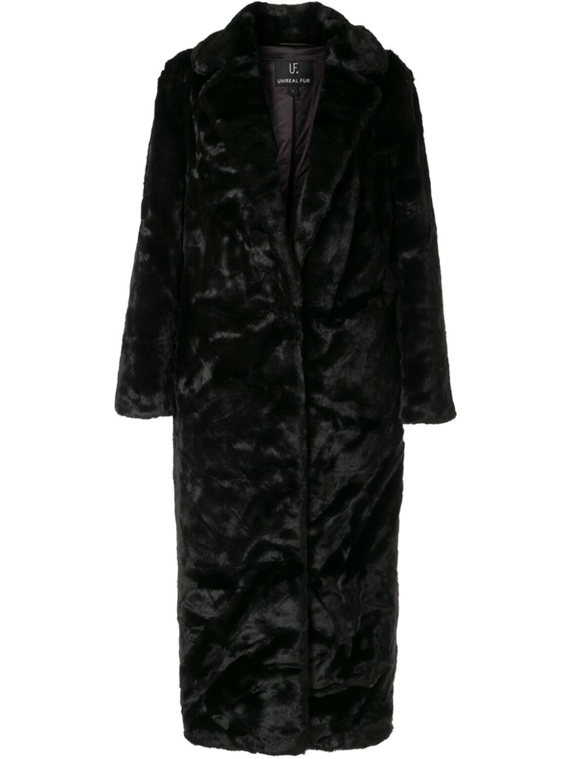 

Шуба Black Bird из искусственного меха Unreal Fur, черный