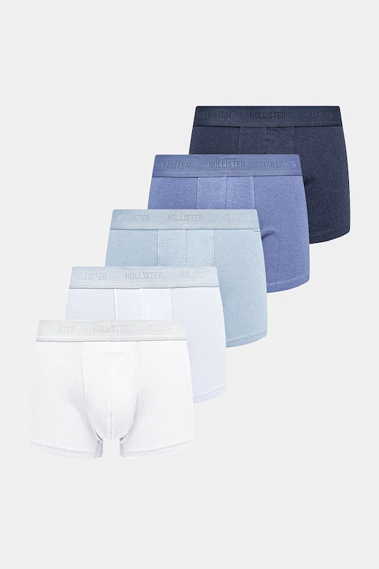 

Боксеры 5 шт Hollister Co., темно-синий