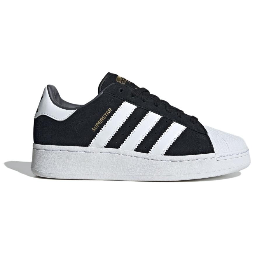 Кроссовки adidas originals SUPERSTAR XLG Skateboarding Shoes Unisex Low-top Black/White, черный/белый — фото 2