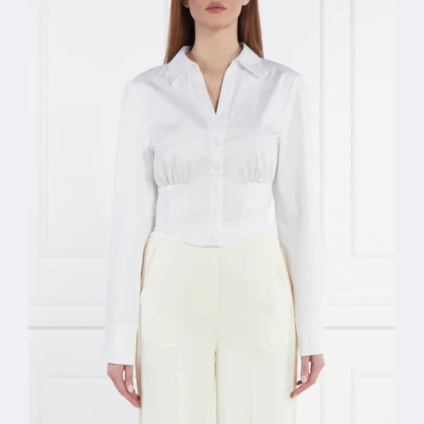 

Укороченная рубашка Olivia Guess, белый