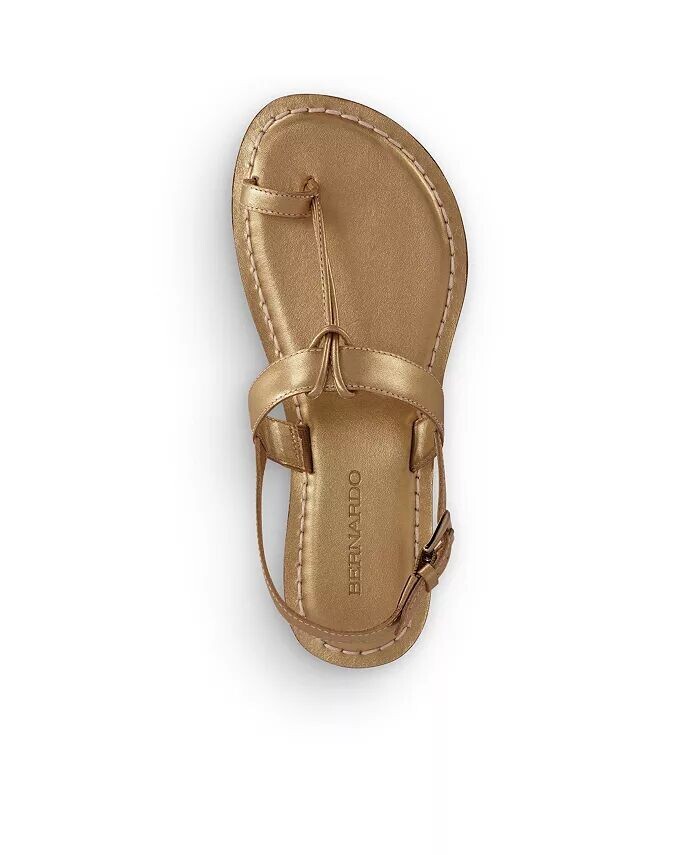 Сандалии Bernardo Maverick с двумя кольцами на пальцах ног Bernardo Footwear, золотой — фото 4