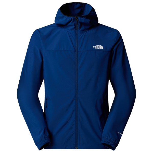 

Ветровка с капюшоном для горной атлетики - куртка софтшелл The North Face, синий