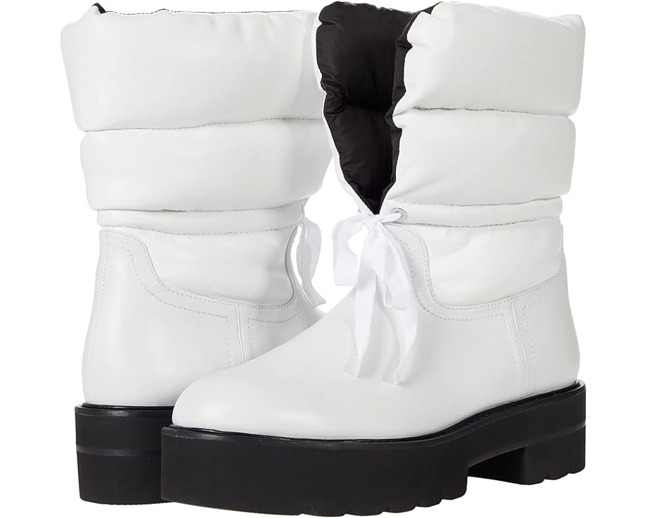 

Ботинки Stuart Weitzman Tyler Ultralift Bootie, цвет White/Black