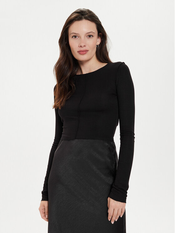 

Блузка Gina Tricot, черный