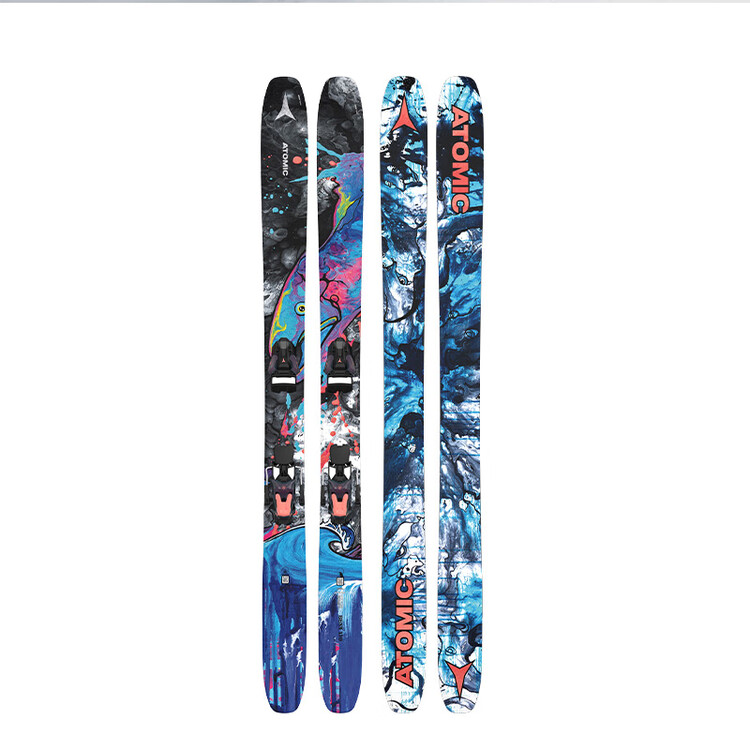 

Atomic Комплект лыж, Freestyle Powder Snow BENT Designer Series, черный BENT 110AAST02300, 164 см