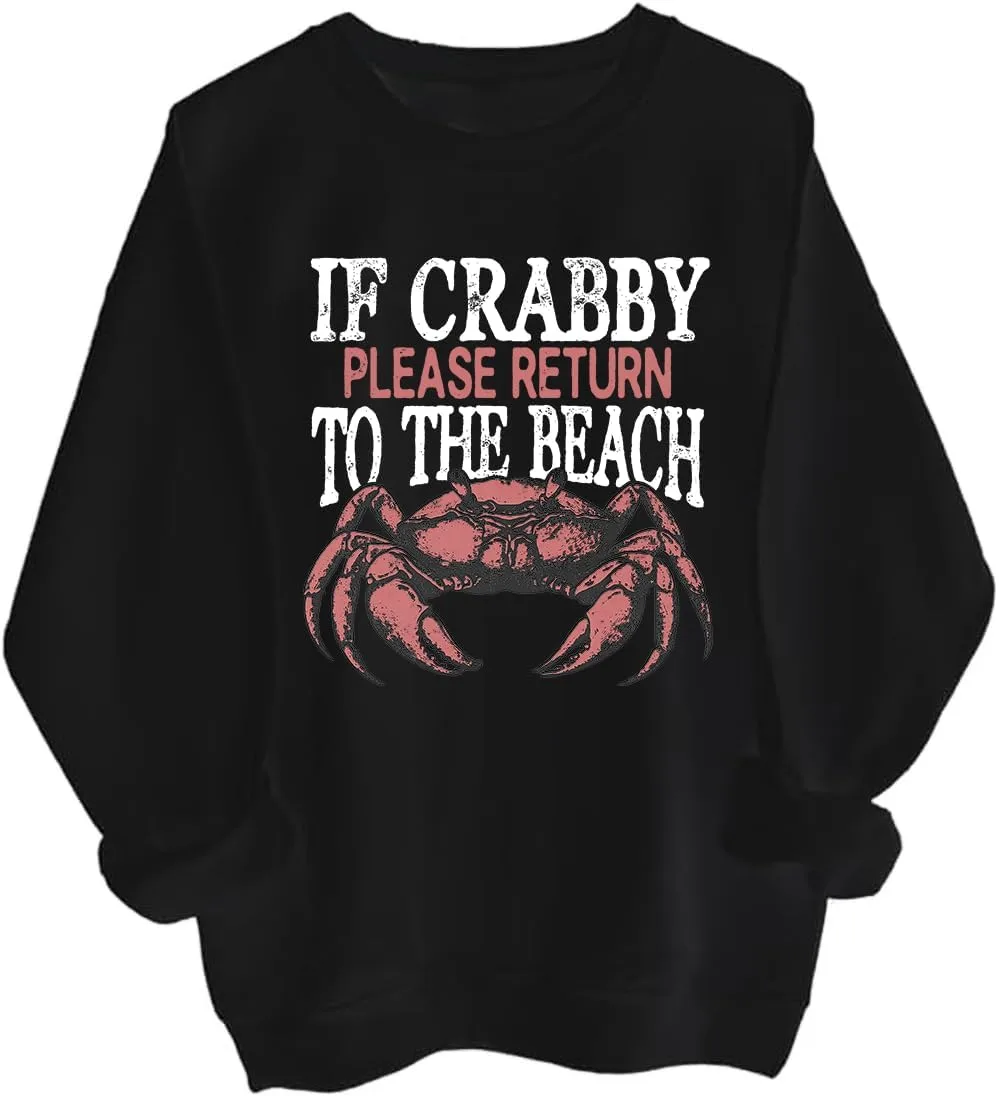 

Толстовка If Crabby Please Return To The Beach Exosea