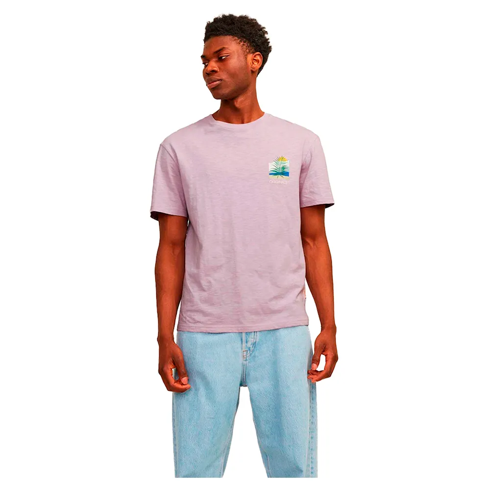 

Футболка Jack & Jones Aruba Chest Emb, фиолетовый