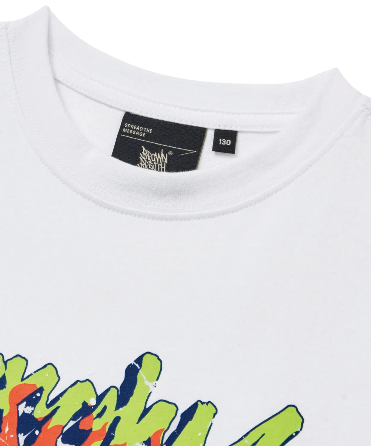 Детская футболка Holiday BB Car белая от Brownbreath Kids — фото 4