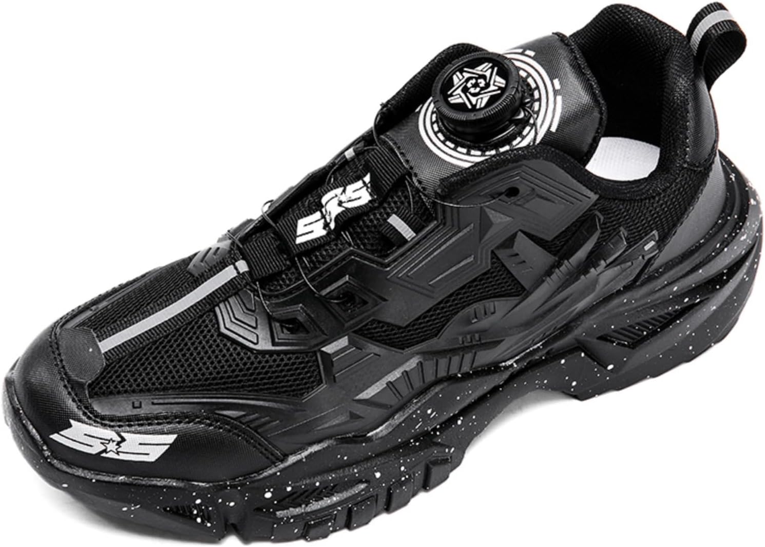 

Мужские модные кроссовки с толстой подошвой, спортивные для повседневной носки, для фитнеса и тенниса, увеличивающие рост, идеальный выбор для модных мужчин Aokisx, черный