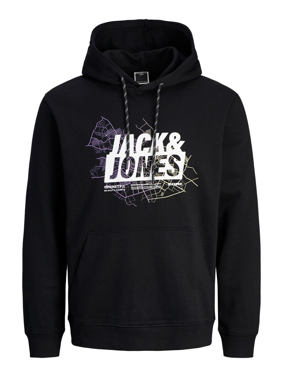 

Толстовка с капюшоном JACK & JONES Sweatshirt JCOMap, черный