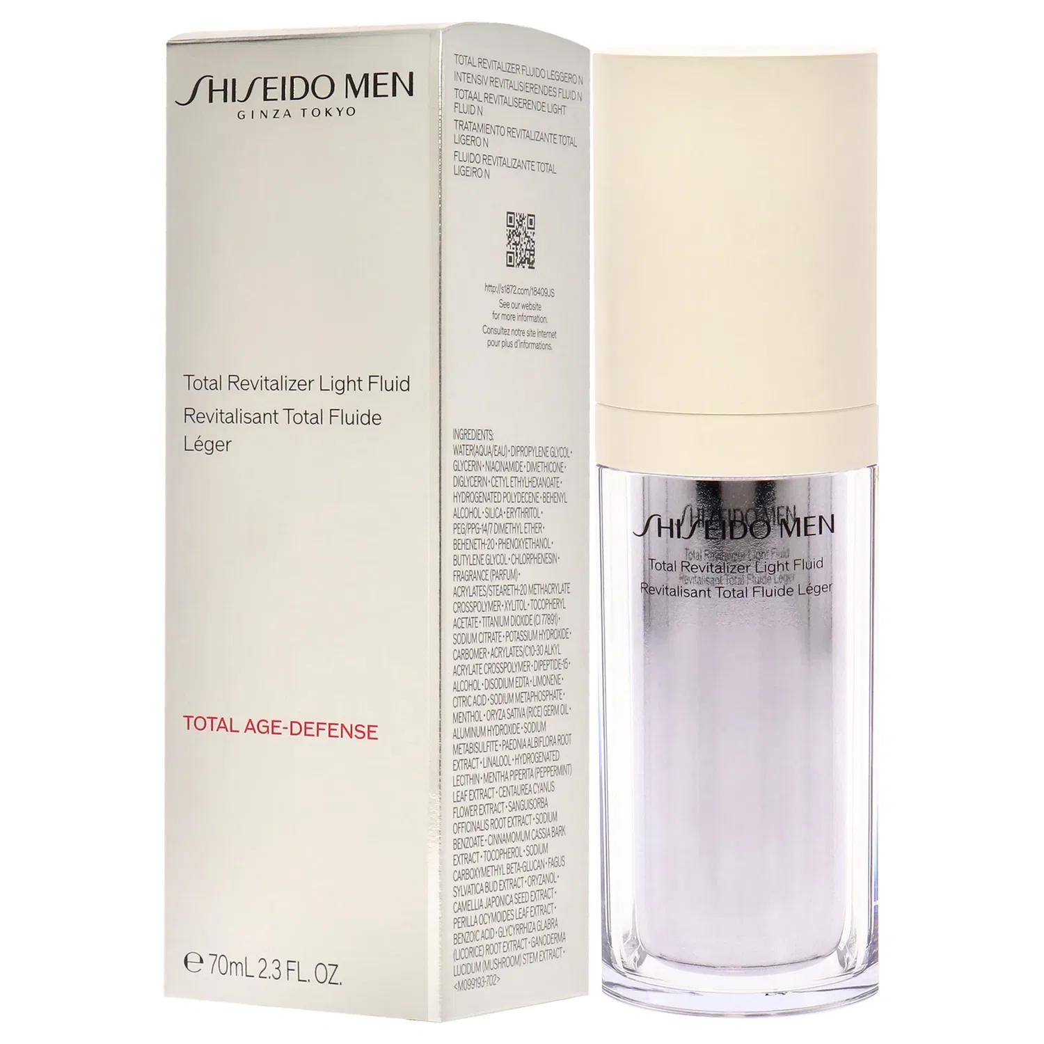 Флюид Shiseido — Total Revitalizer Light Fluid от для мужчин — фото 4
