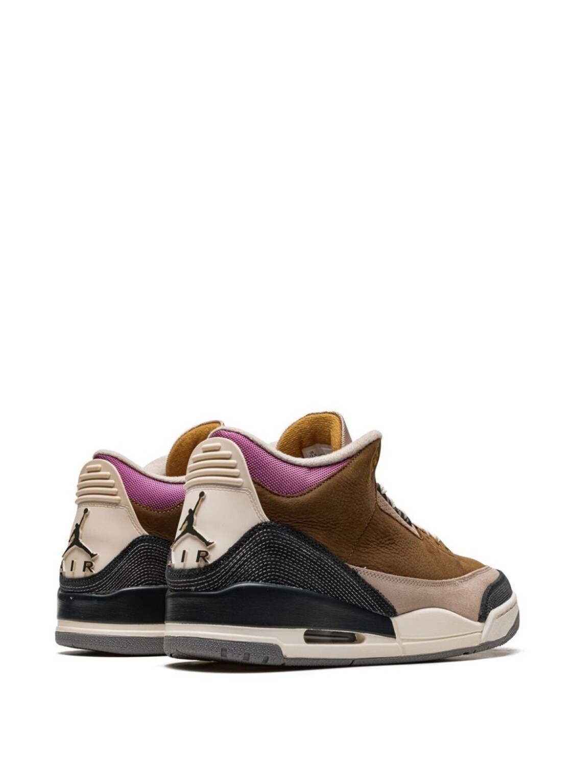 Jordan кроссовки Air Jordan 3 Retro Winterized - Archaeo Brown, коричневый — фото 3