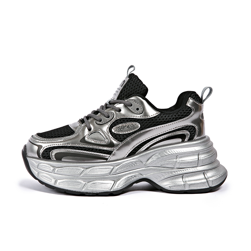 

PLAY COBBLER Низкие массивные кроссовки унисекс черные, цвет Black