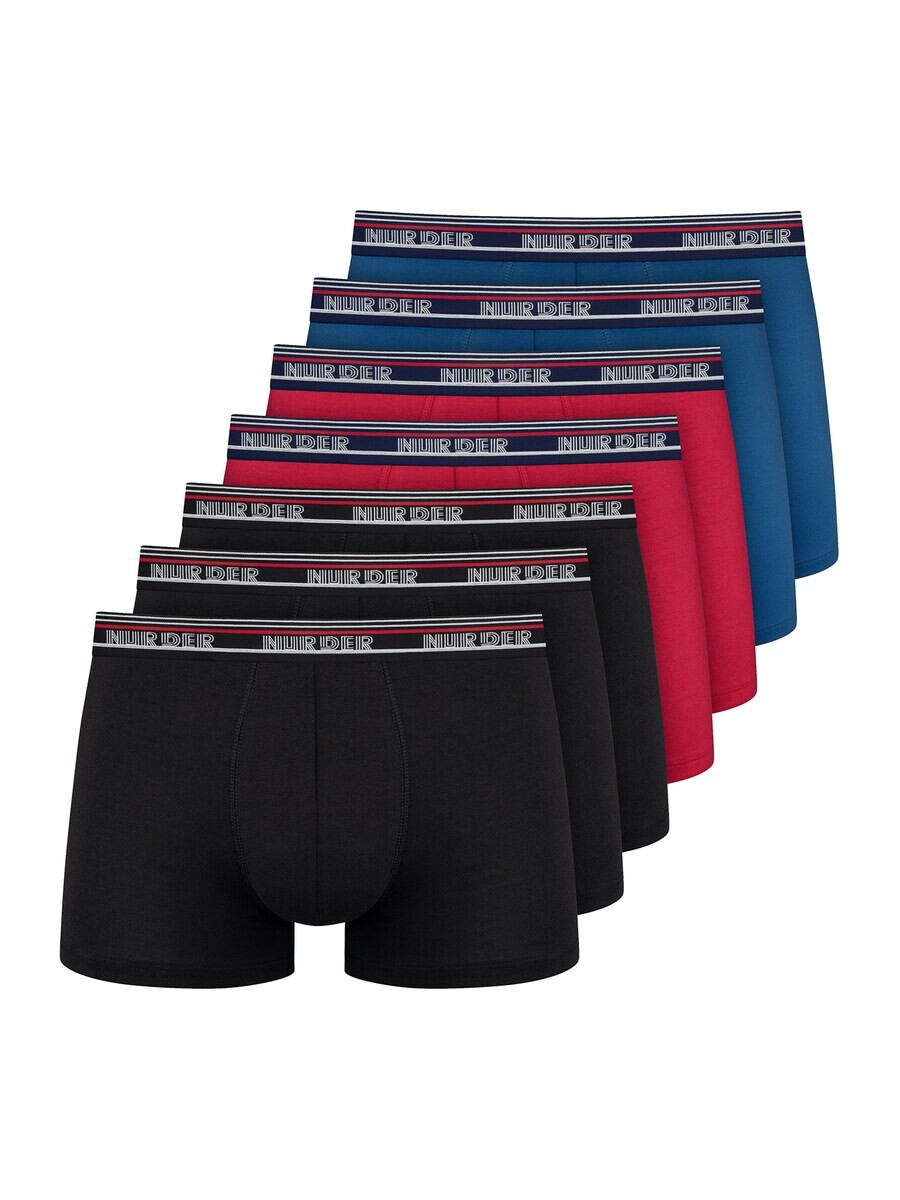 

Трусы Nur Der Boxer shorts Powerful, цвет blue/fire red/black