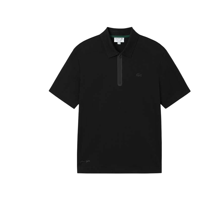 Футболка-поло LACOSTE Wang Yibo, крокодилово-зеленая — фото 4