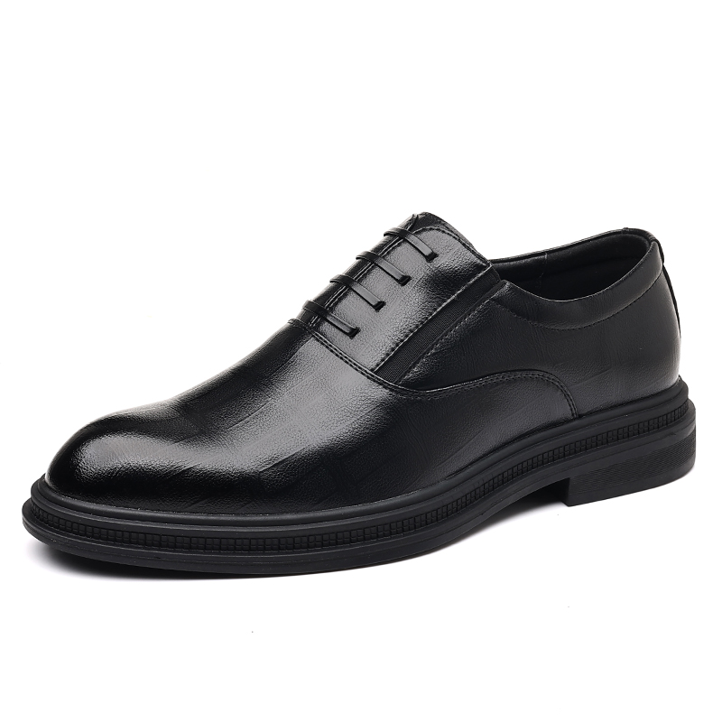 CKVUSAMG Мужские повседневные туфли черные - черные-8см, цвет Black-8cm — фото 4