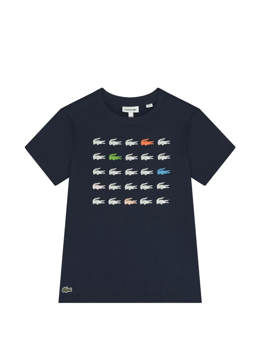 Футболка с логотипом Lacoste Kids, синий