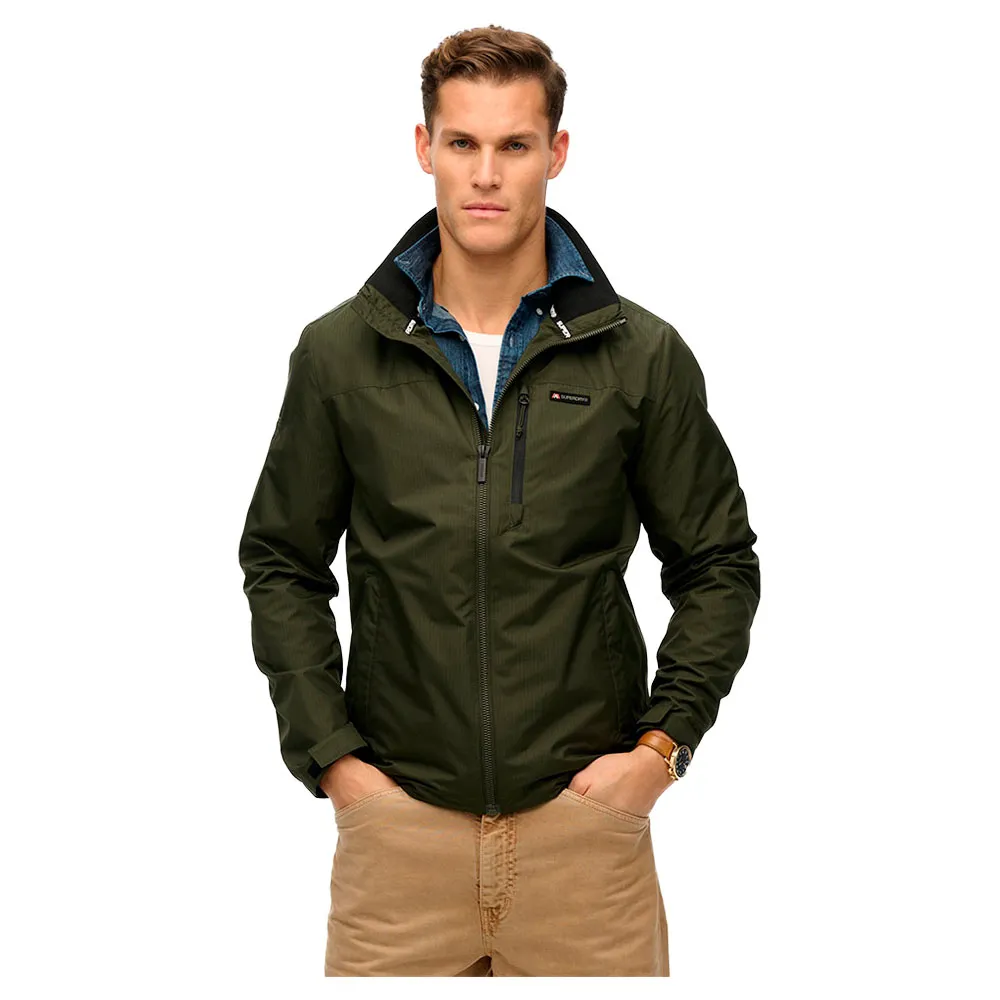 

Куртка Superdry Logo Windbreaker, зеленый
