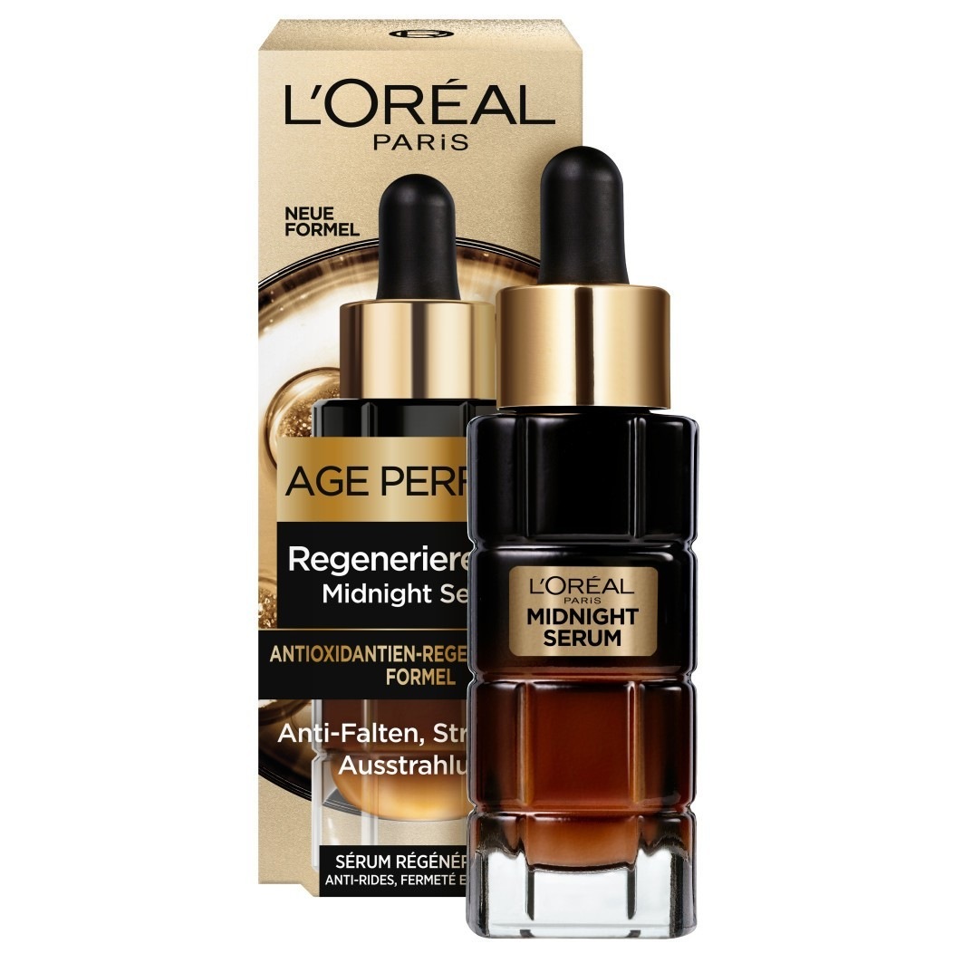 

Сыворотка для лица age perfect zell-renaissance midnight serum Loreal Paris, объем 30 мл