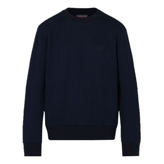 

Толстовка men's fw21 long sleeves blue Louis Vuitton, синий