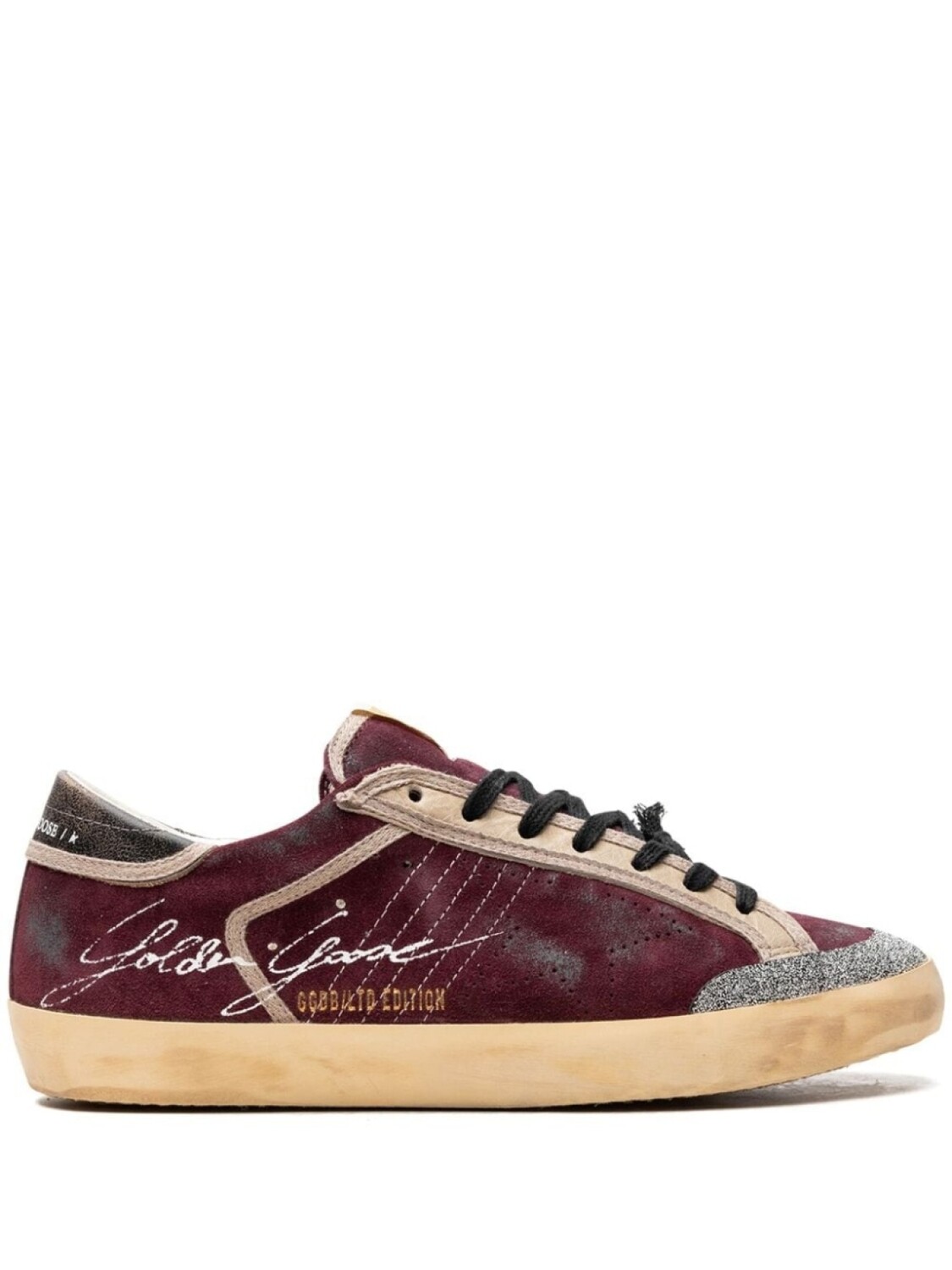 

Golden Goose кроссовки Super-Star Penstar "Wine Red/Black", красный