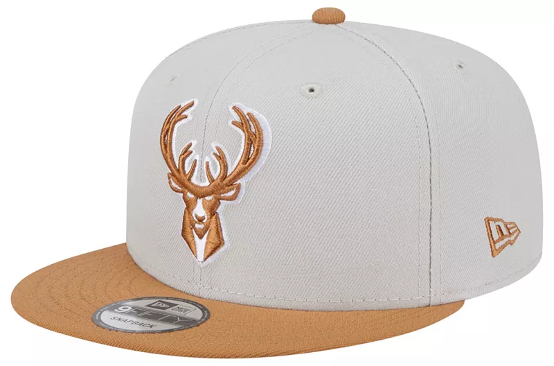 

Регулируемая кепка New Era для взрослых Milwaukee Bucks, 2 тона, 9Fifty
