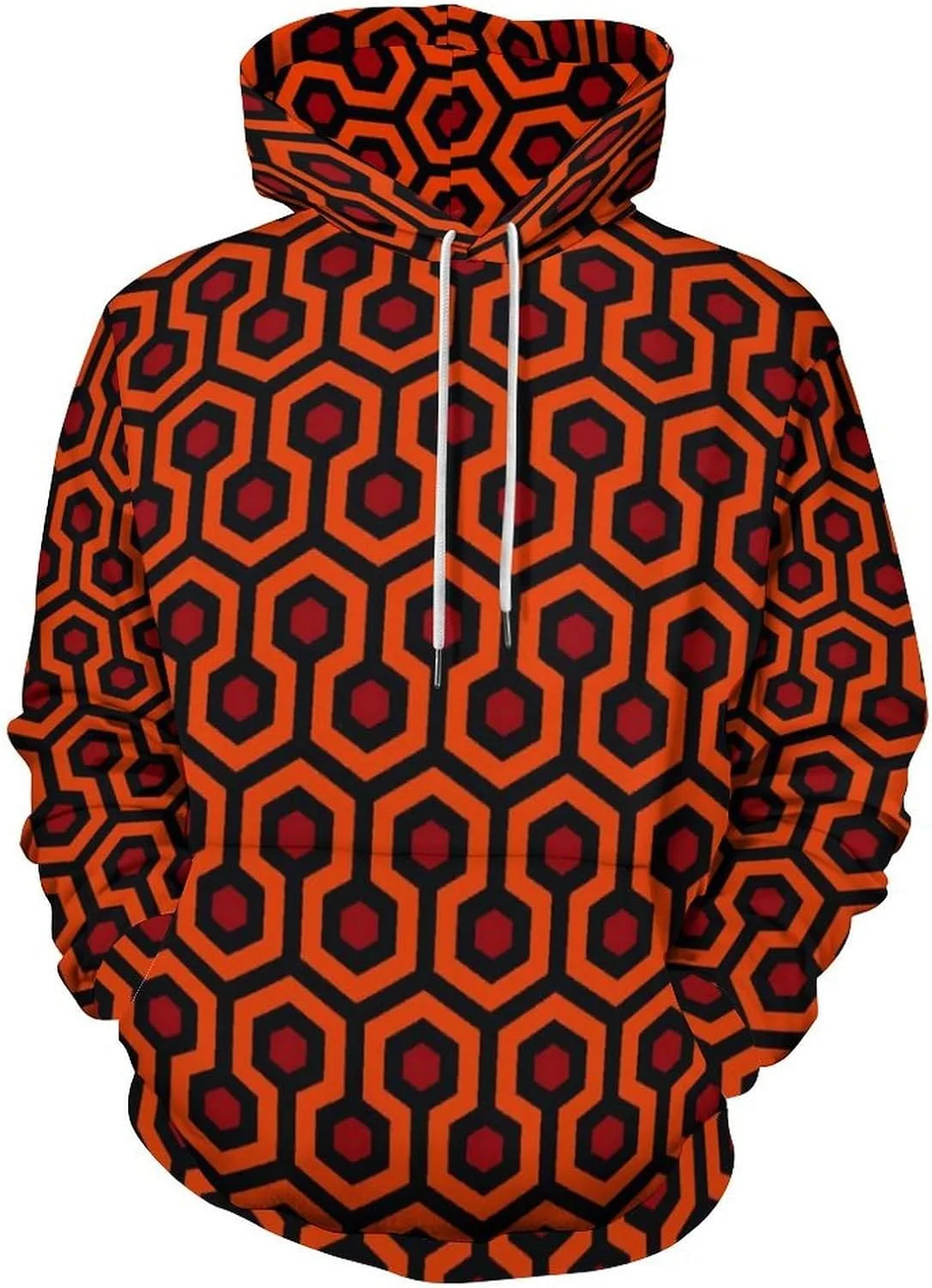 

Унисекс худи с капюшоном, свободный крой, длинный рукав