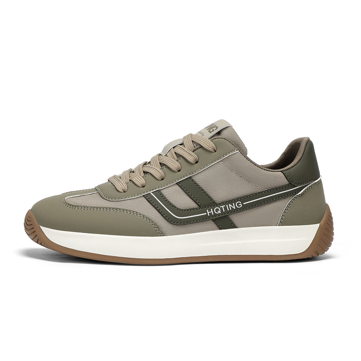 

RED DRAGONFLY Низкие повседневные мужские туфли цвета хаки, цвет Khaki Green
