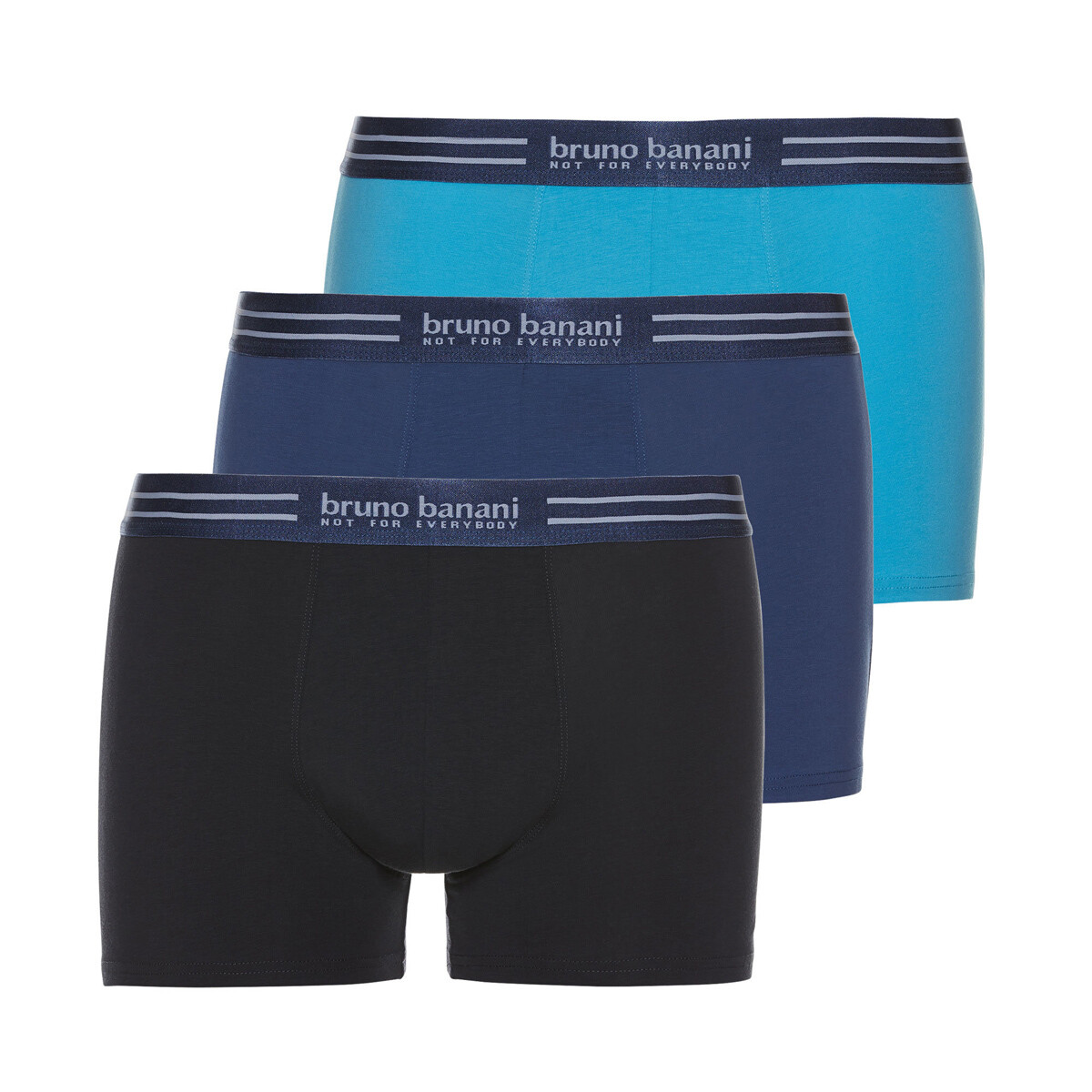 

Боксеры Bruno Banani 3 шт, цвет Schwarz/Dunkelblau/Hellblau