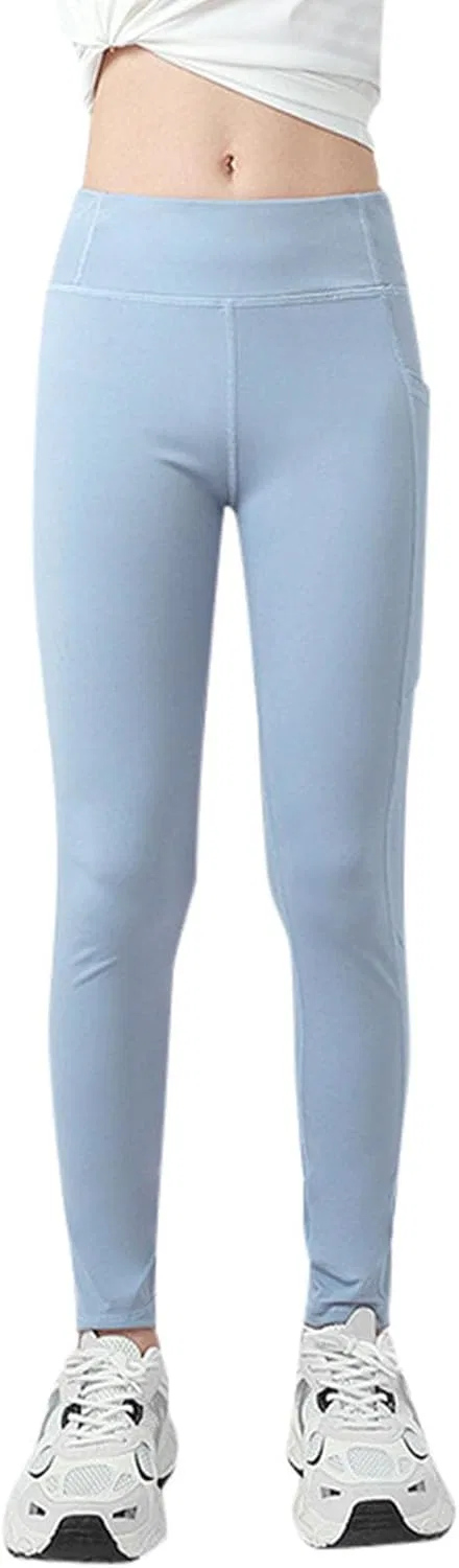 Леггинсы для девочек, Athletic Pants, Light Blue