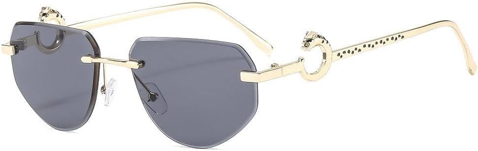 

Солнцезащитные очки «кошачий глаз» без оправы, модные очки для мужчин и женщин, маленькие солнцезащитные очки для женщин, стильный летний аксессуар для отдыха на природе TVTBBVV, 1