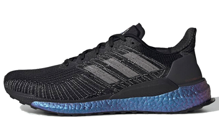 

Кроссовки мужские Solarboost 19 с низким верхом, черные/синие Adidas