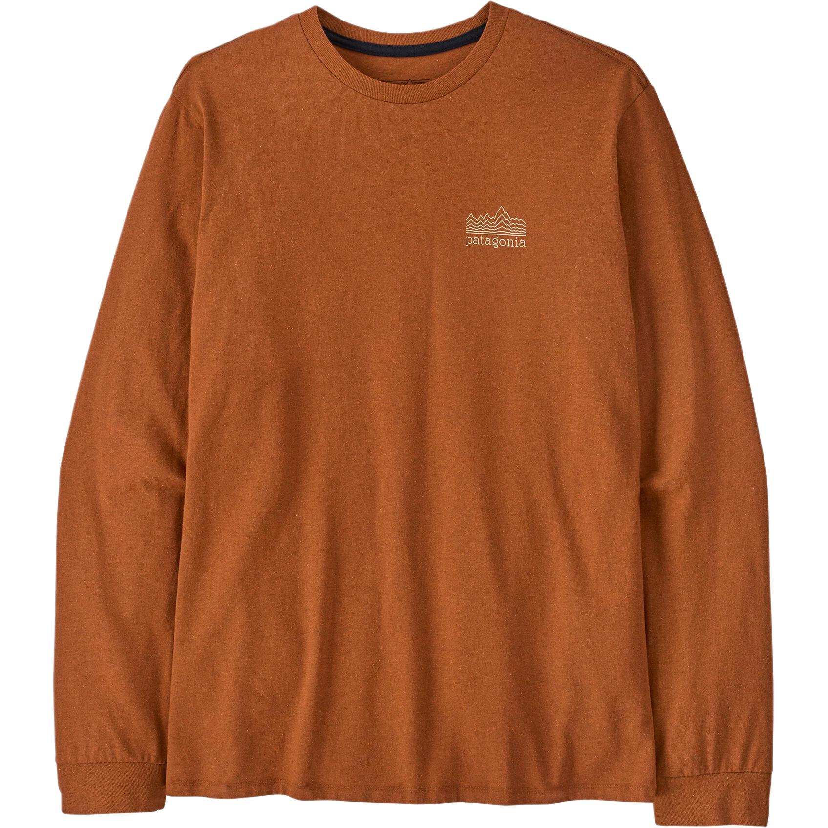 Responsibili Tee Свитшот Мужской Patagonia, коричневый/robin коричневый