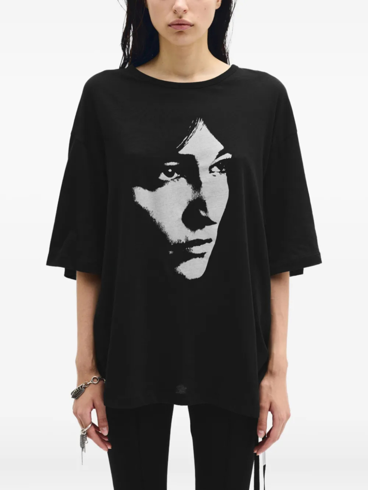 

Ann Demeulemeester футболка Aga Sunset Bleeding, черный