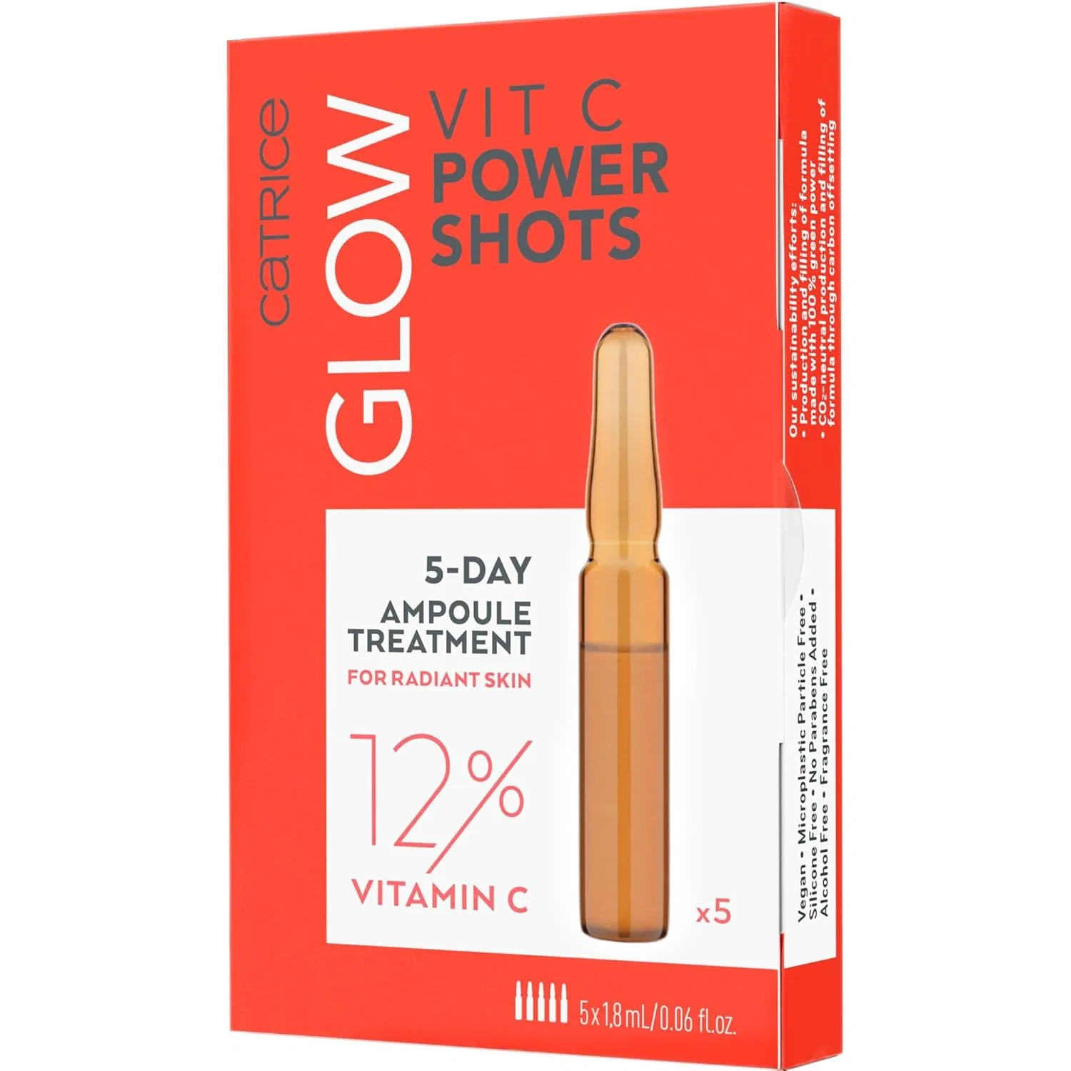 Сыворотка Catrice — Для лица «Glow Vit C Power Shots» от