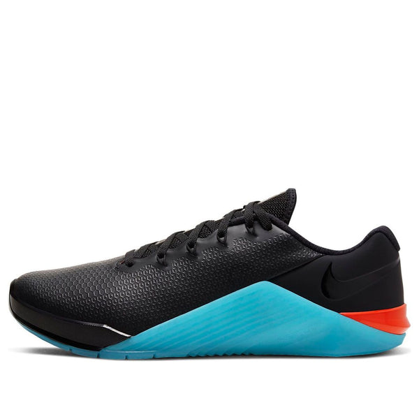 

Кроссовки metcon 5 amp 'black oracle aqua' Nike, черный