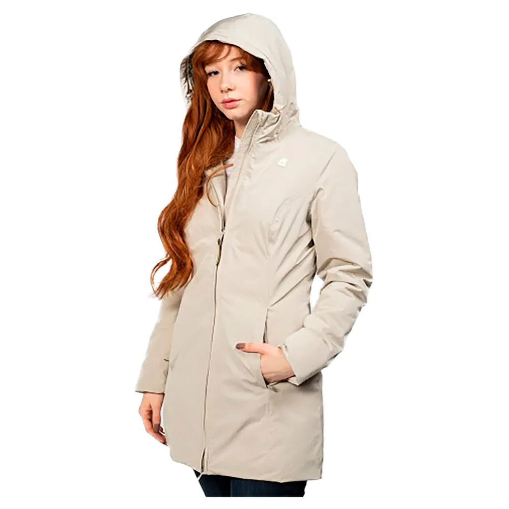 

Куртка K-way Denise Warm Cotton Handfeel, бежевый