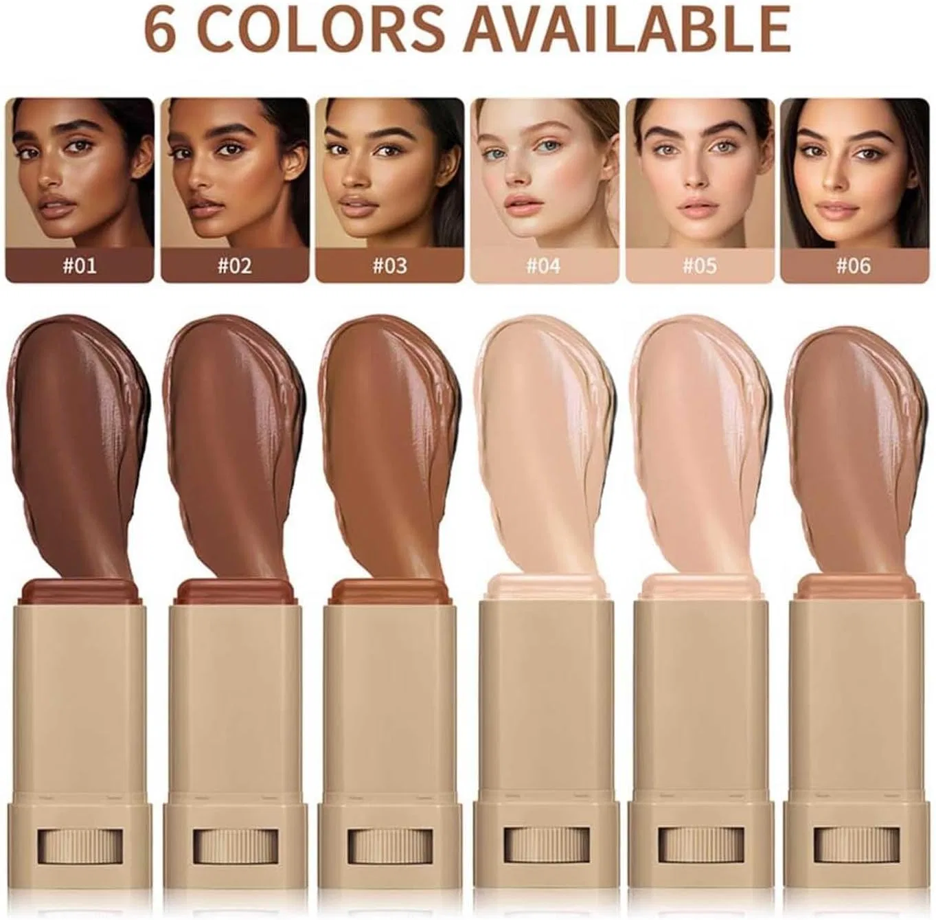 Тональный стик Beauty Balm Serum Boosted Skin Tint, увлажняющий, No brand, 18 г, Style6 — фото 2