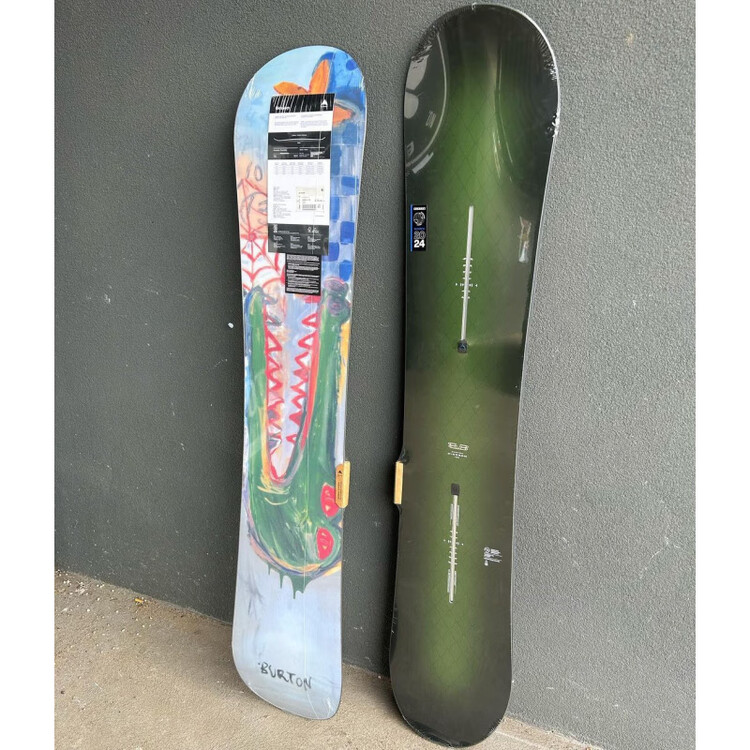 

Burton Детский сноуборд, модель Su Yiming, стиль Панда Крокодил, размер 24, 152 см